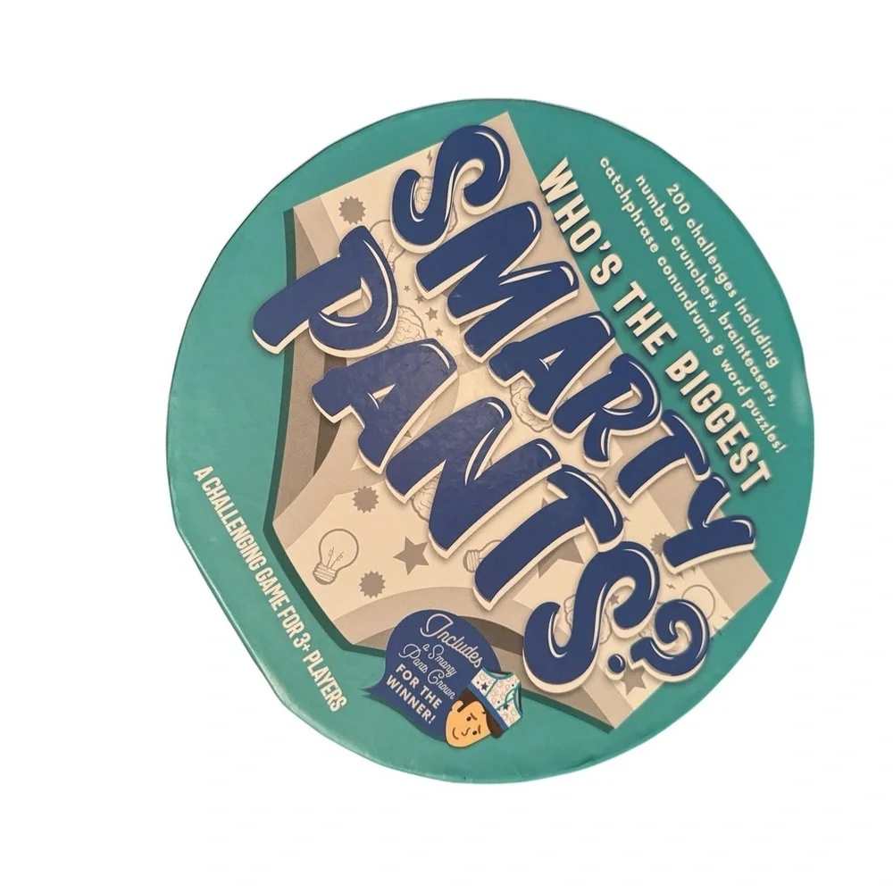 Who's the Biggest Smarty Pants? Trivia Game - Teal